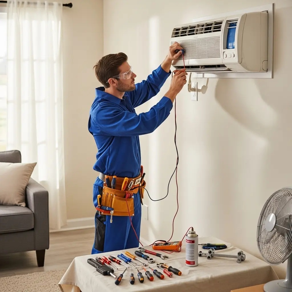 Sapanca Sunny Sunny klima gaz dolumu ve bakım – Enerji verimliliği artırıldı. - Teknik servis örneği